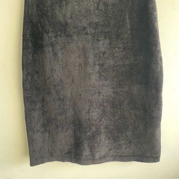 New! Theory Black Micro Velvet Sleeveless Mini Dress nwot 22735 - Picture 6 of 11